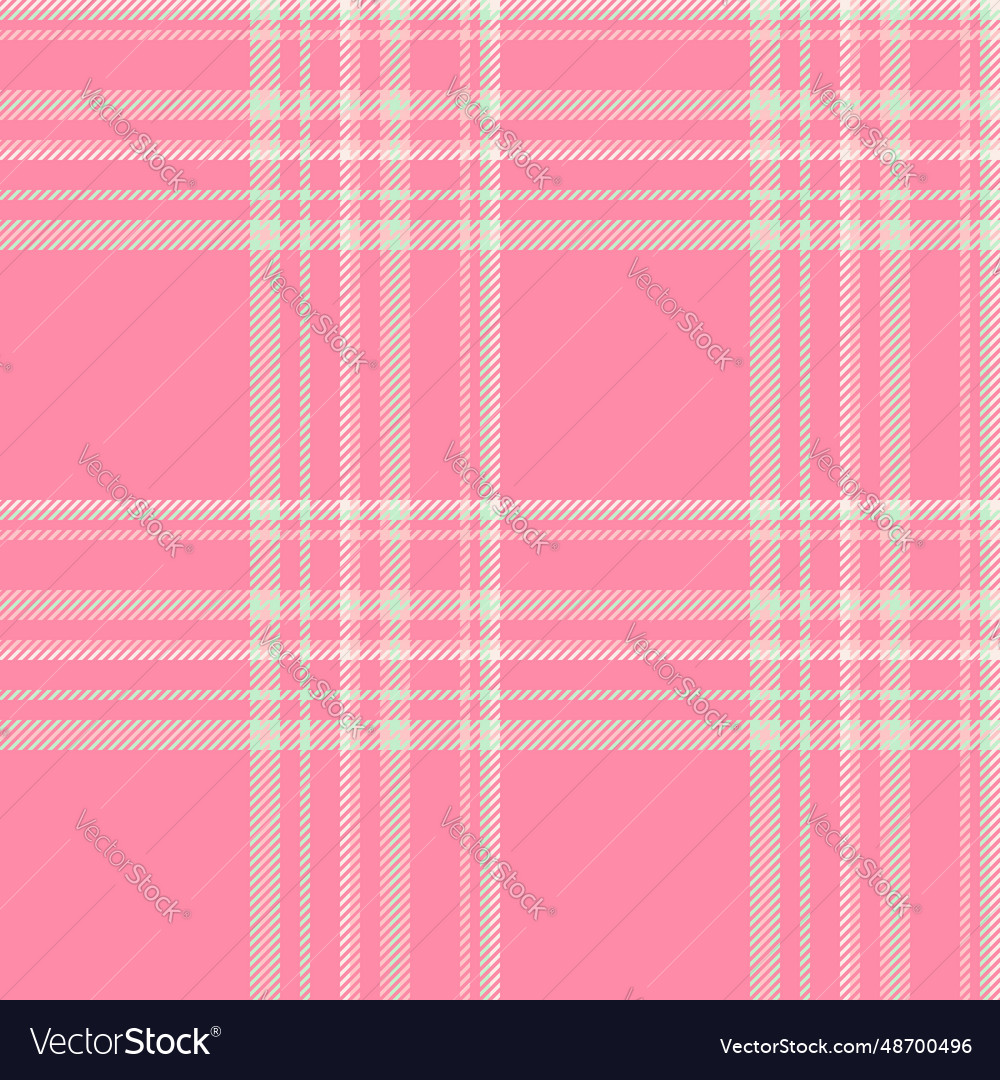 Fabric plaid check of pattern seamless tartan Vector Image