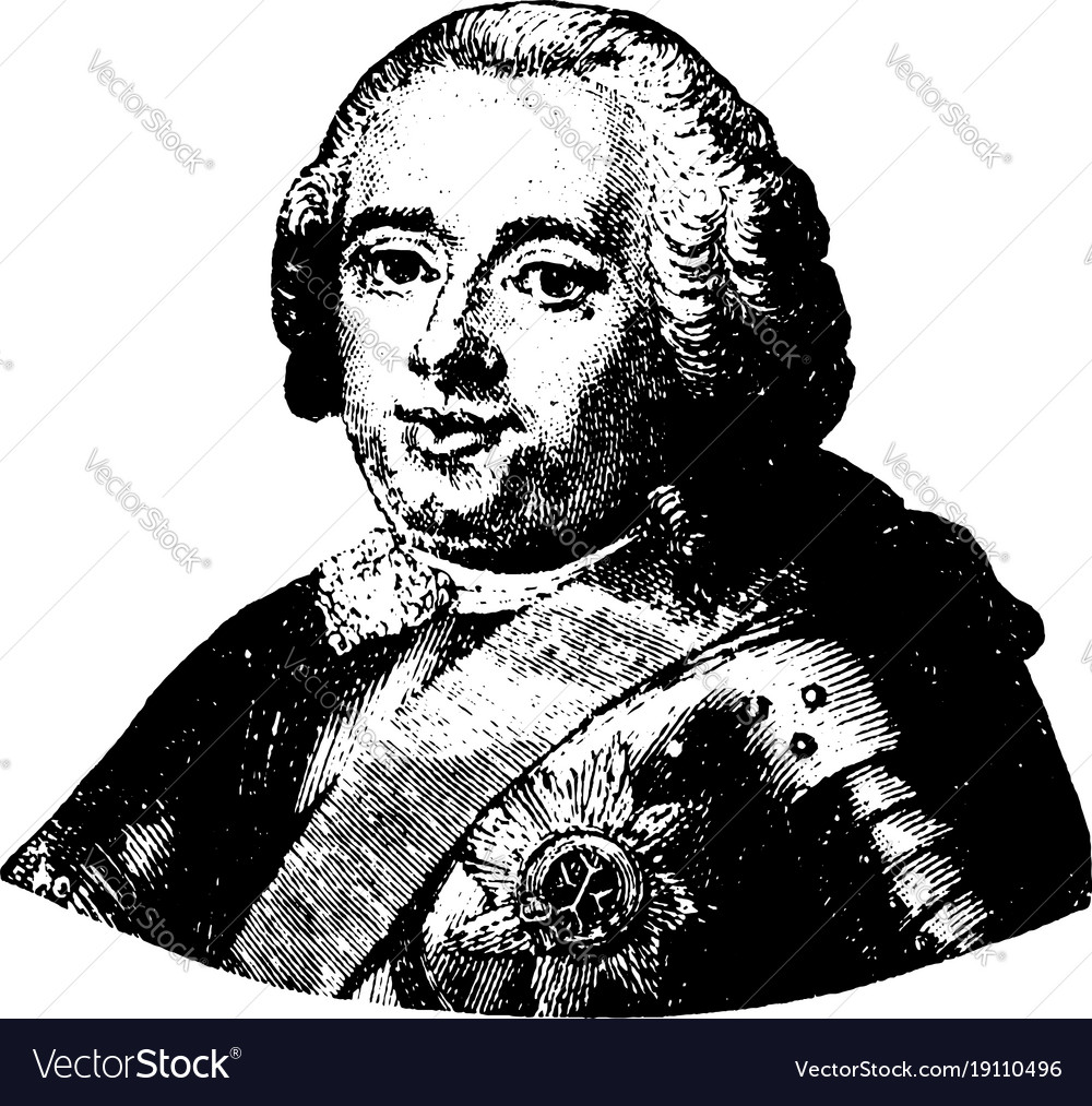 king william iv of england vintage royalty free vector image