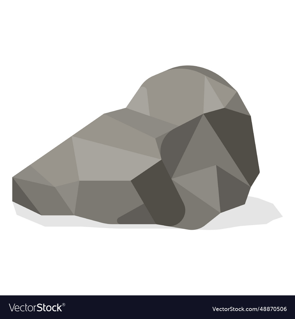 Gravel rock Royalty Free Vector Image - VectorStock