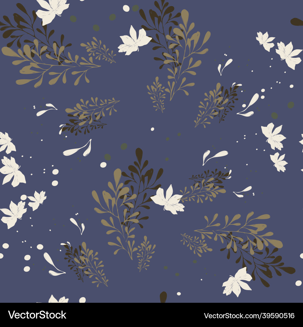 Seamless pattern light gray grassdark gray grass Vector Image