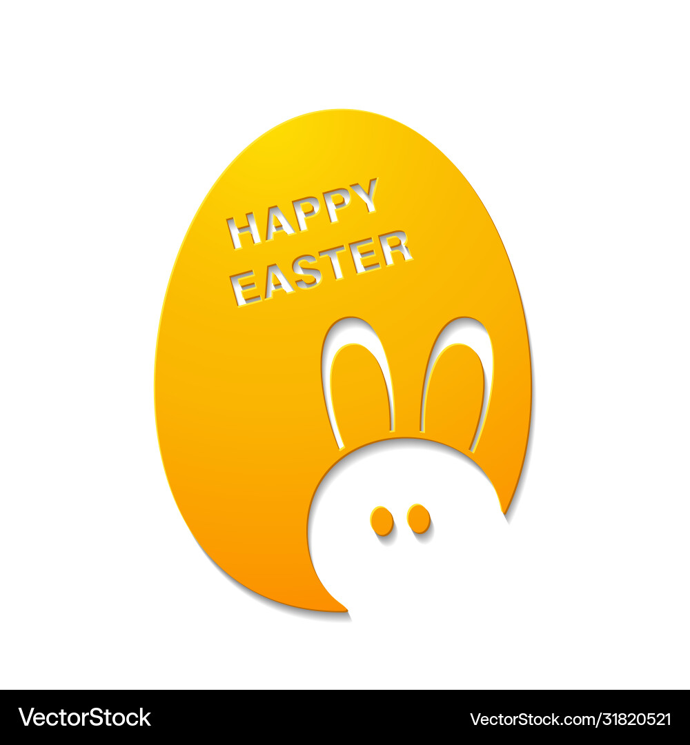 Happy easter Royalty Free Vector Image - VectorStock