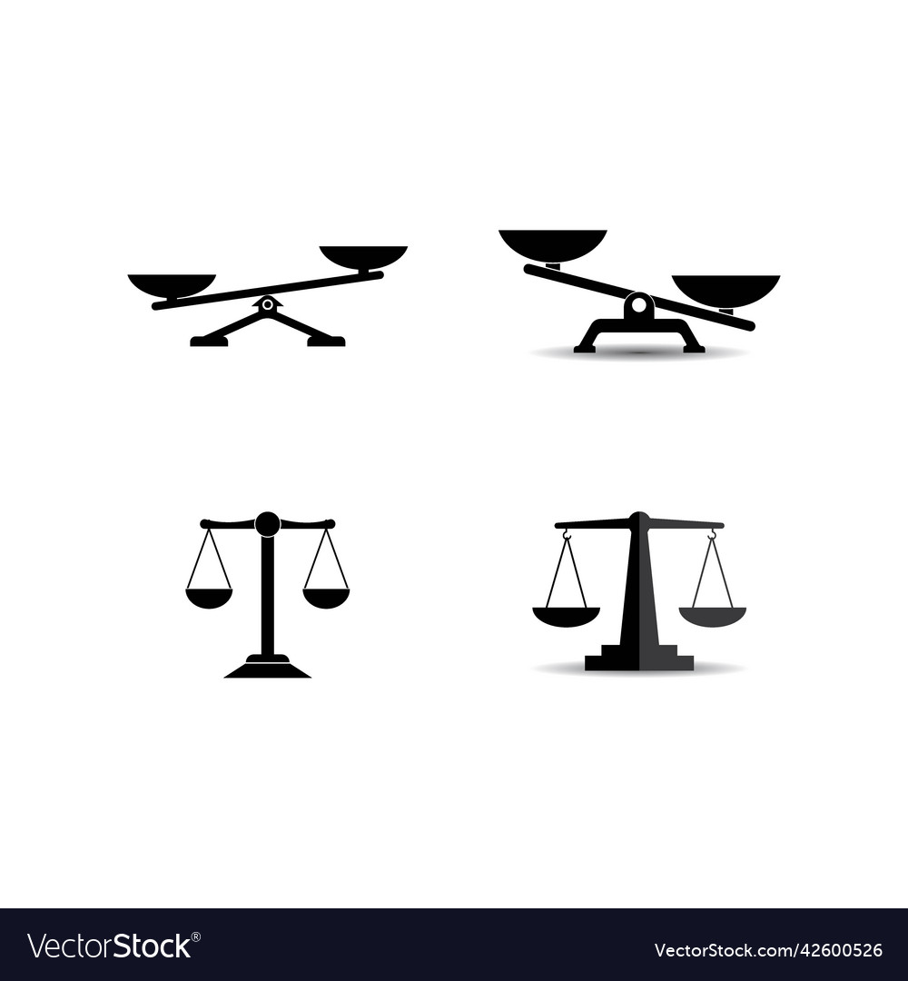 Scale icon Royalty Free Vector Image - VectorStock
