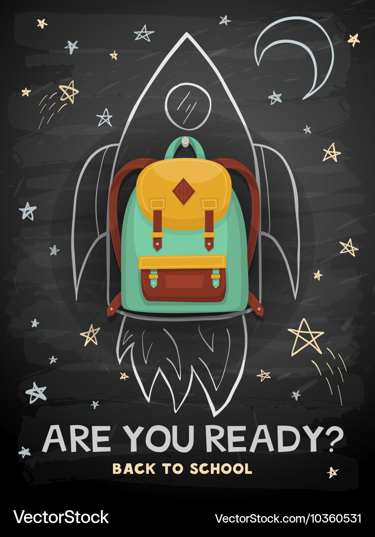 Back to school Royalty Free Vector Image - VectorStock