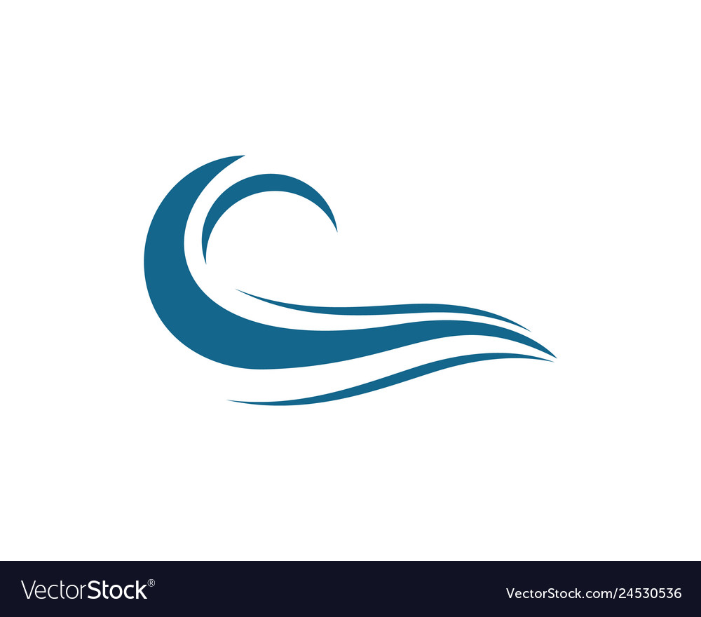 Wave icon Royalty Free Vector Image - VectorStock