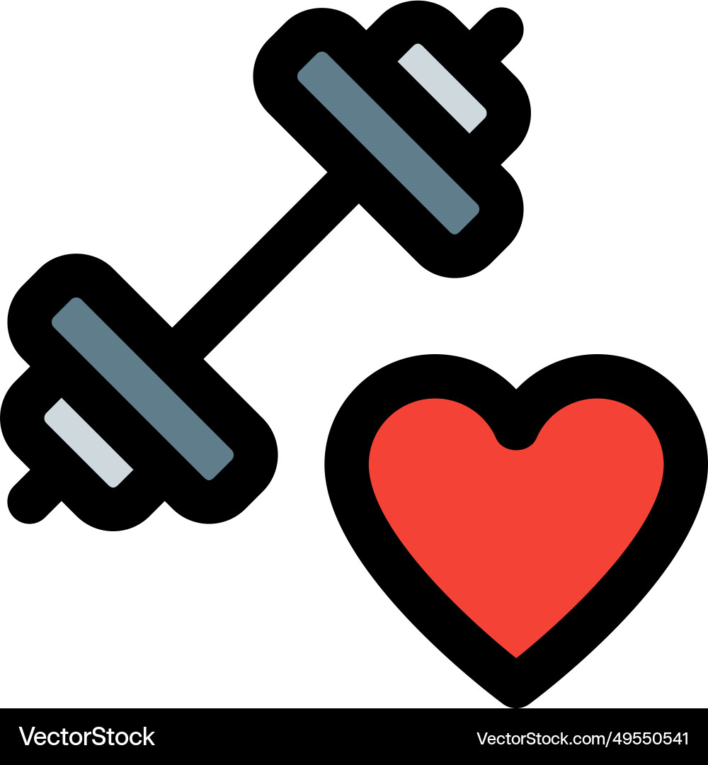 Heart rate recording during exercise isolated Vector Image