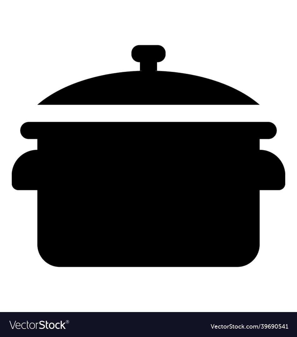 Stock pot Royalty Free Vector Image - VectorStock