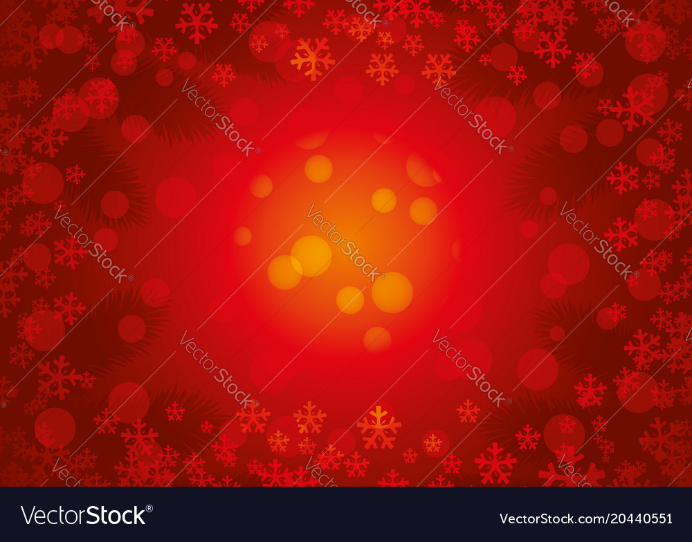 Red christmas background Royalty Free Vector Image