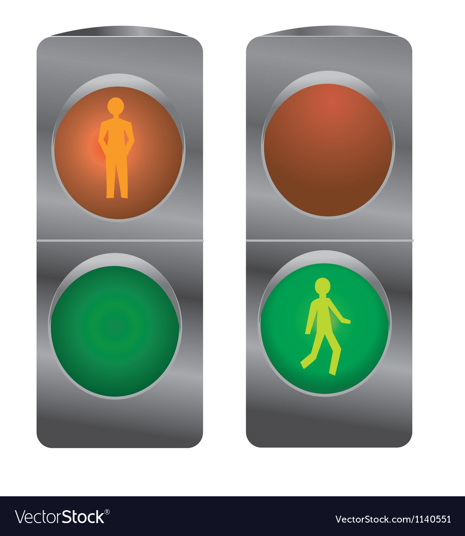 Traffic lights Royalty Free Vector Image - VectorStock