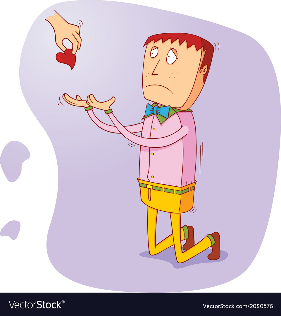 begging-for-love-royalty-free-vector-image-vectorstock