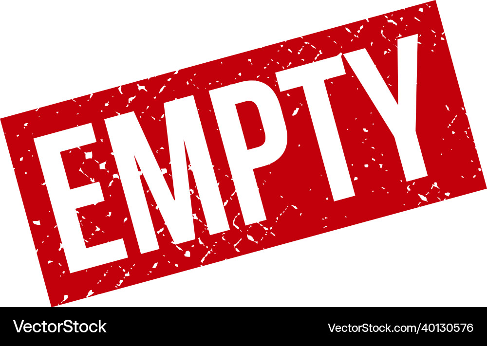 Empty grunge rubber stamp on white background Vector Image