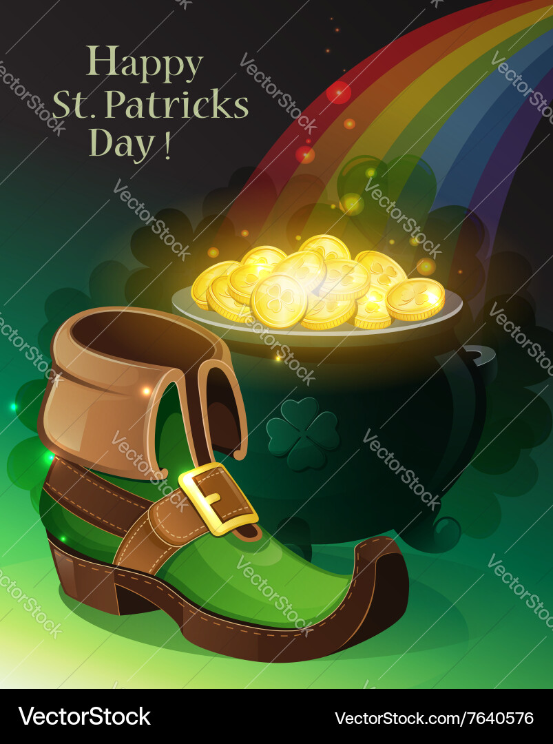 St patricks day background Royalty Free Vector Image