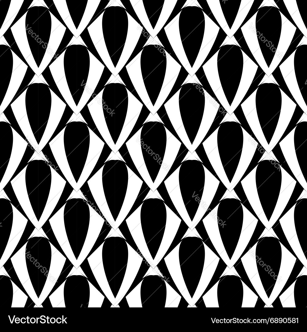 Design seamless monochrome pattern Royalty Free Vector Image