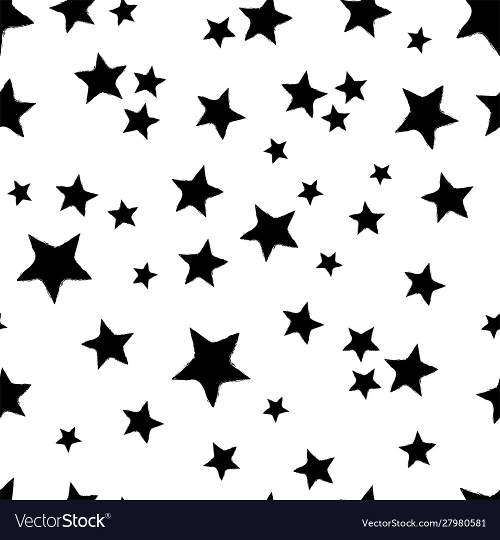 Star toss black Royalty Free Vector Image - VectorStock