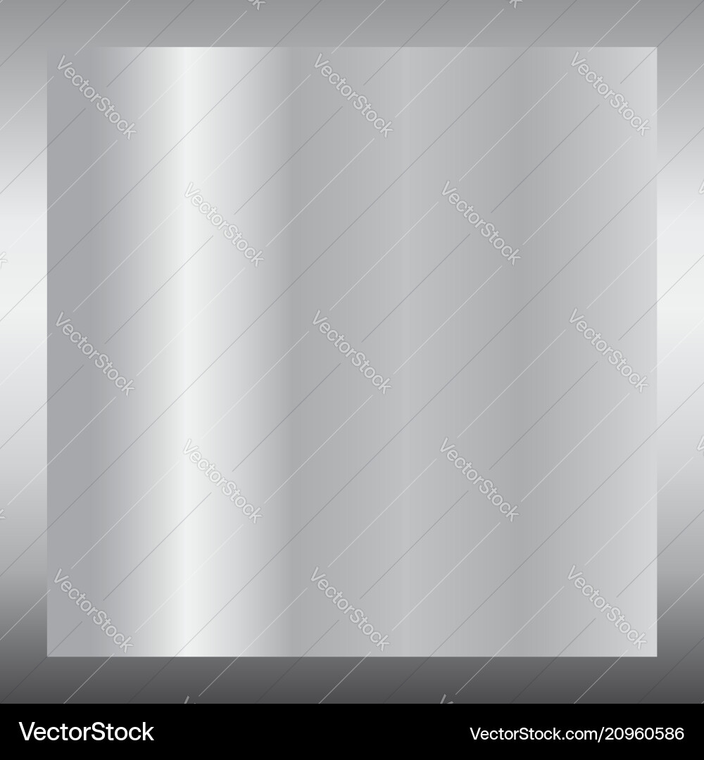 Silver gradient background design texture Vector Image