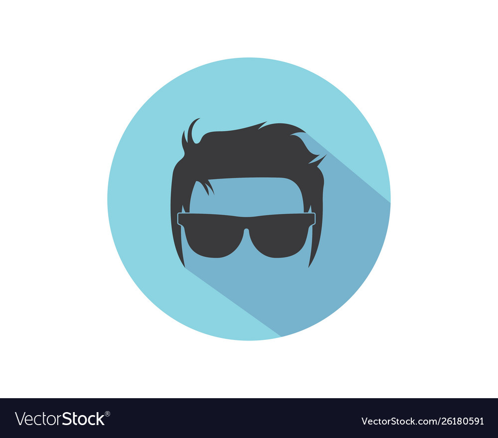 Man hairstyle element icon Royalty Free Vector Image Man hairstyle element icon Royalty Free Vector Image