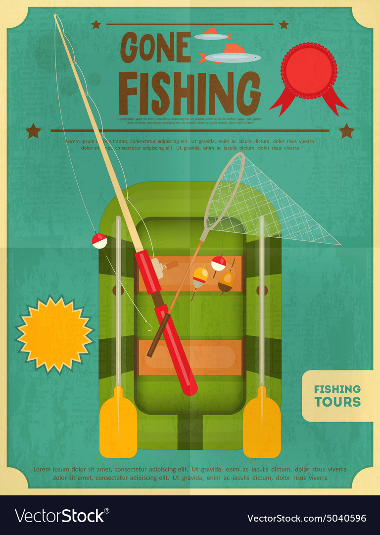 Fishing Royalty Free Vector Image Vectorstock Fishing Royalty Free Vector Image Vectorstock