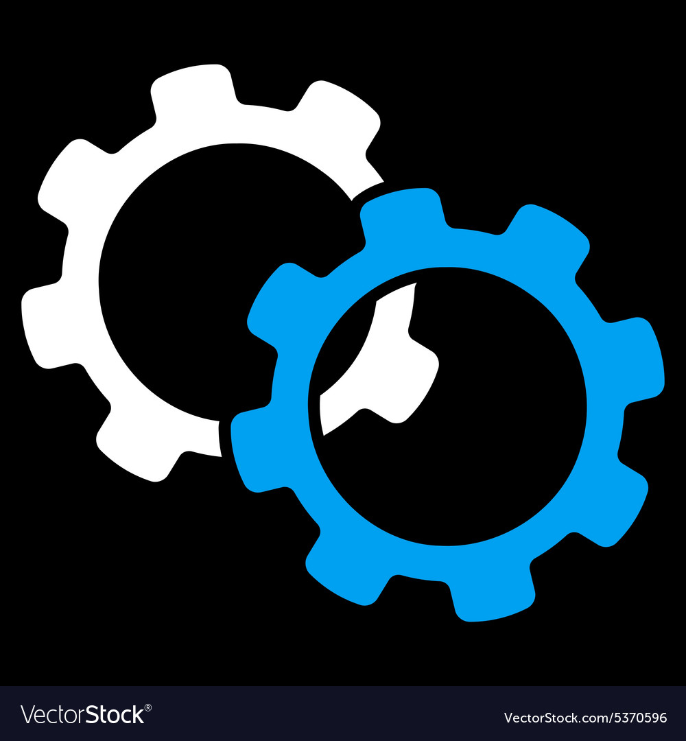 Gears icon Royalty Free Vector Image - VectorStock