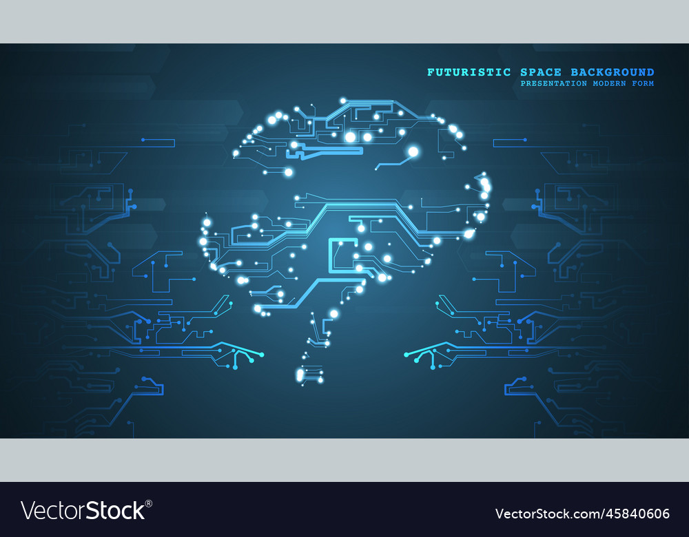 Artificial intelligence Royalty Free Vector Image