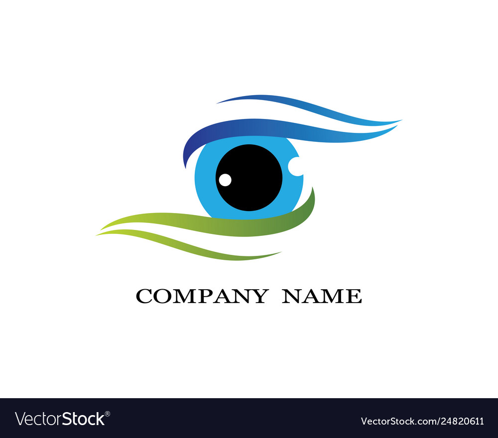 Eye logo icon Royalty Free Vector Image - VectorStock