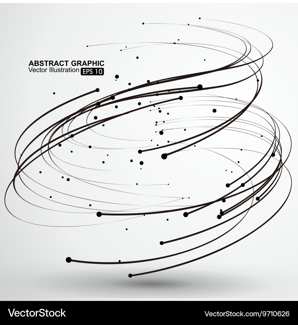Tornadoabstract graphics Royalty Free Vector Image