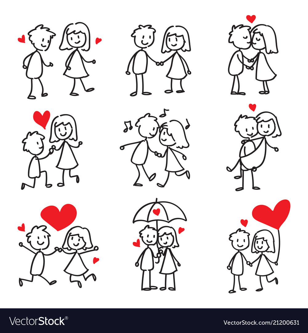 Stick Figure Love