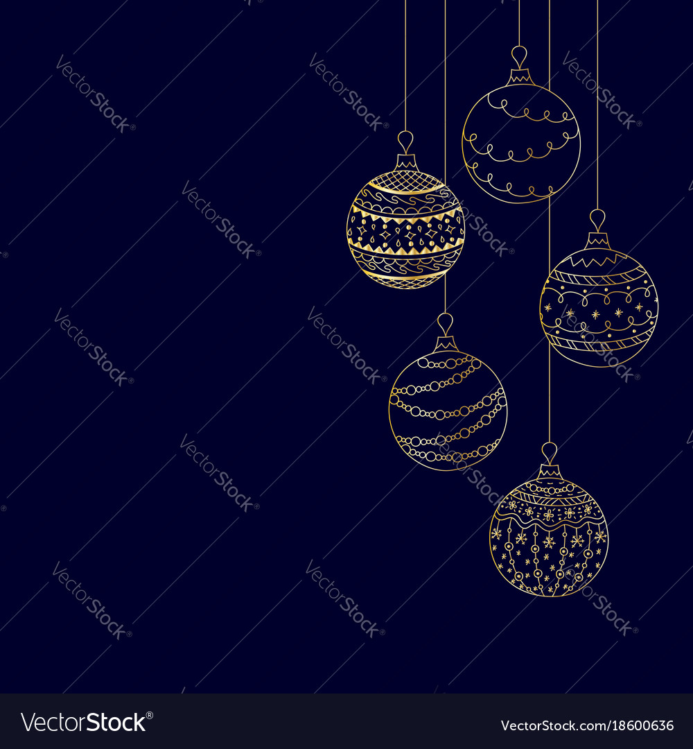 christmas ball card