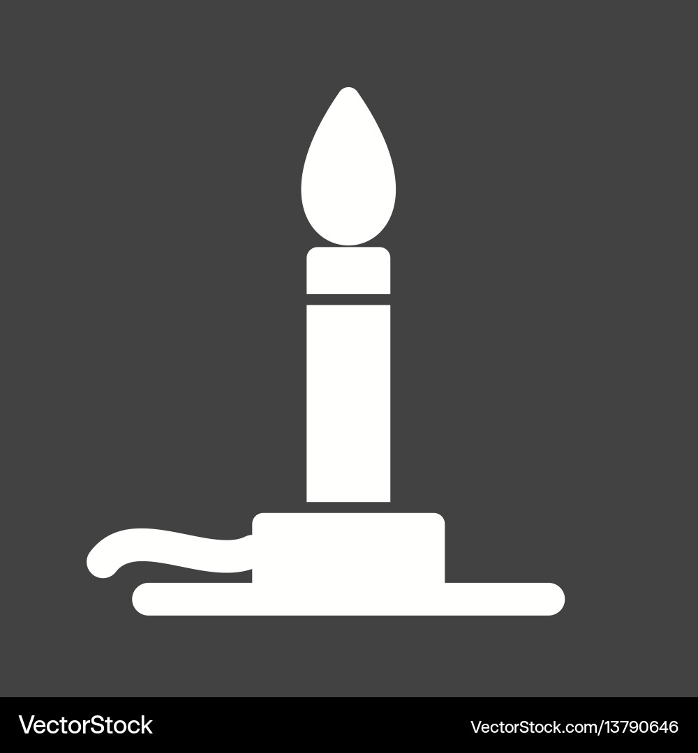 Bunsen burner Royalty Free Vector Image - VectorStock