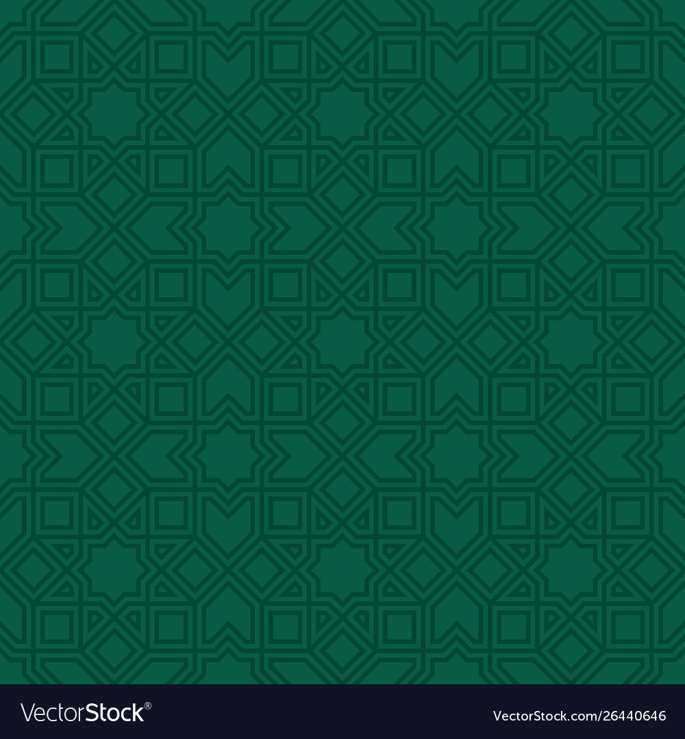 Ethnic line islamic pattern