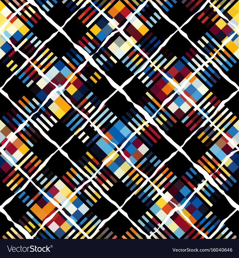 Geometric abstract pattern Royalty Free Vector Image