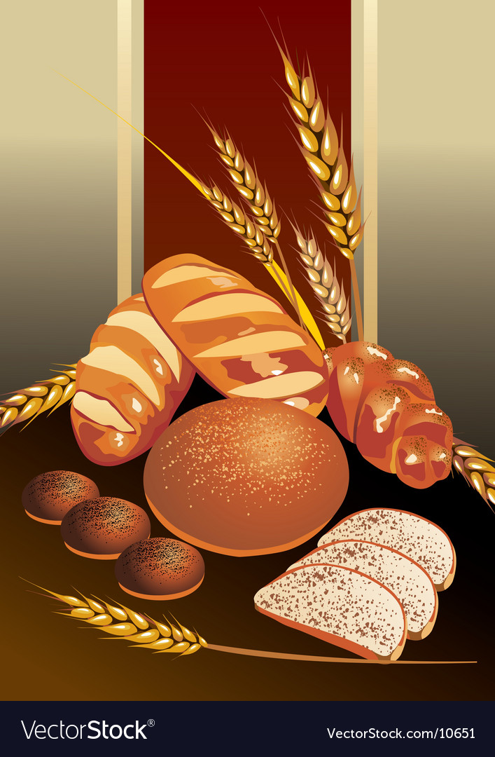 Bread Royalty Free Vector Image - VectorStock