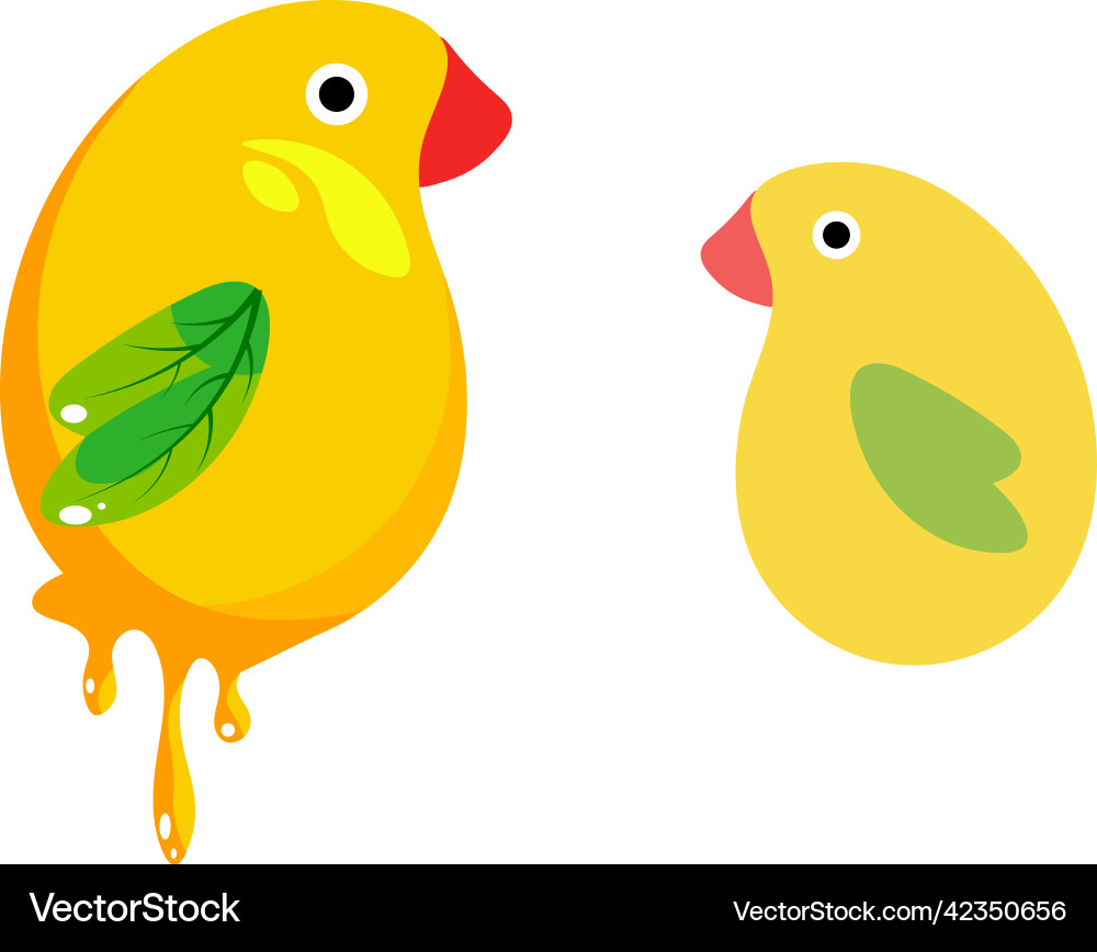 Mango whole fruit with leaf Royalty Free Vector Image