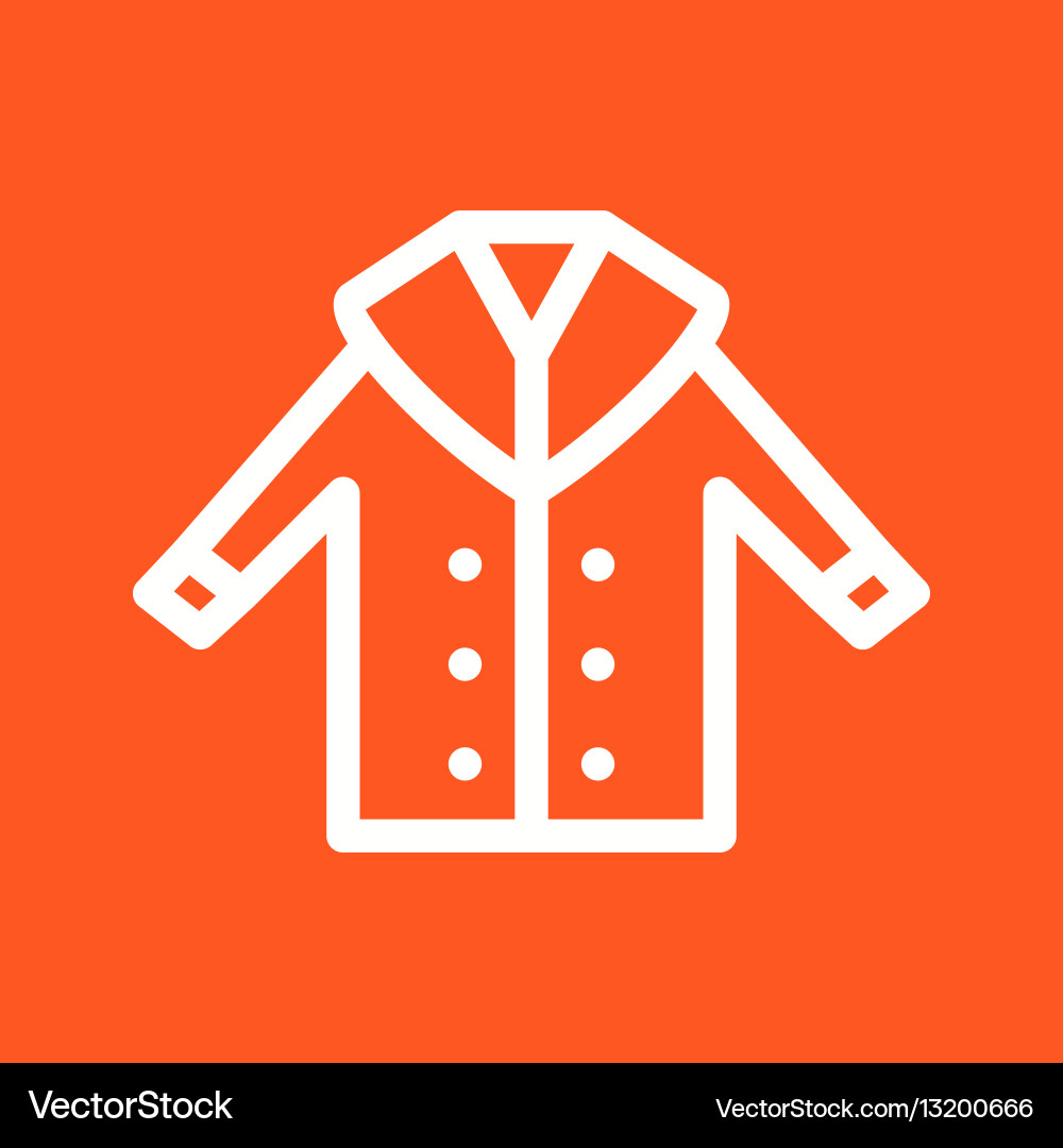Coat Royalty Free Vector Image - VectorStock