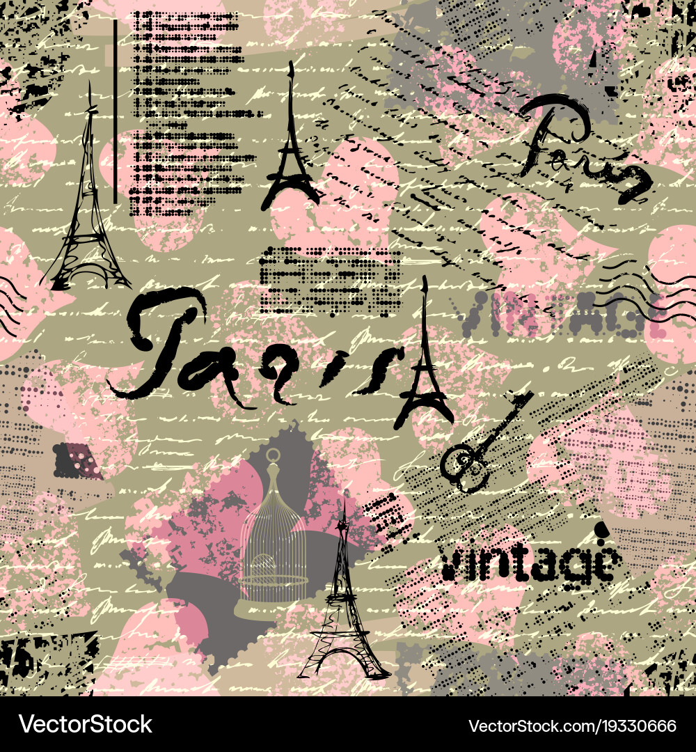 Vintage grunge pattern Royalty Free Vector Image