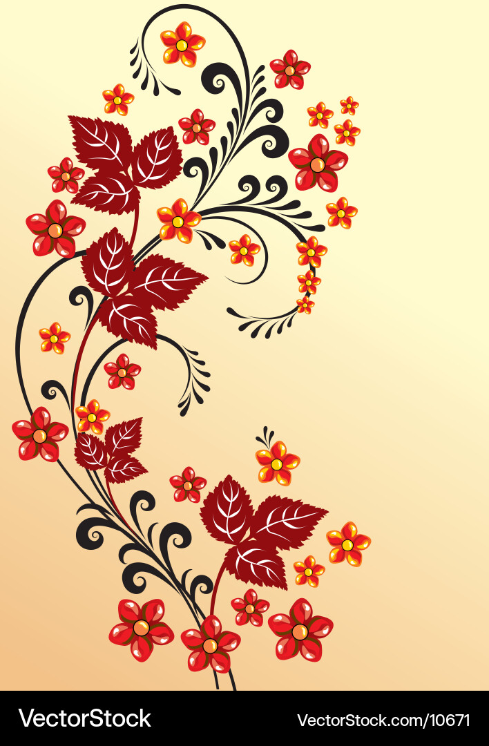 Flowers background Royalty Free Vector Image - VectorStock