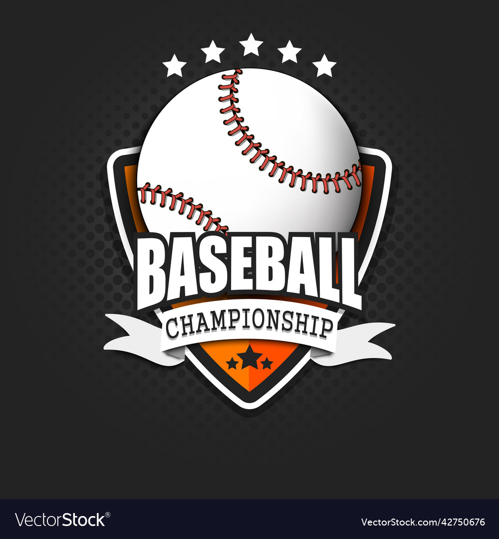 Baseball Championship Logo High-Res Vector Graphic - Getty Images