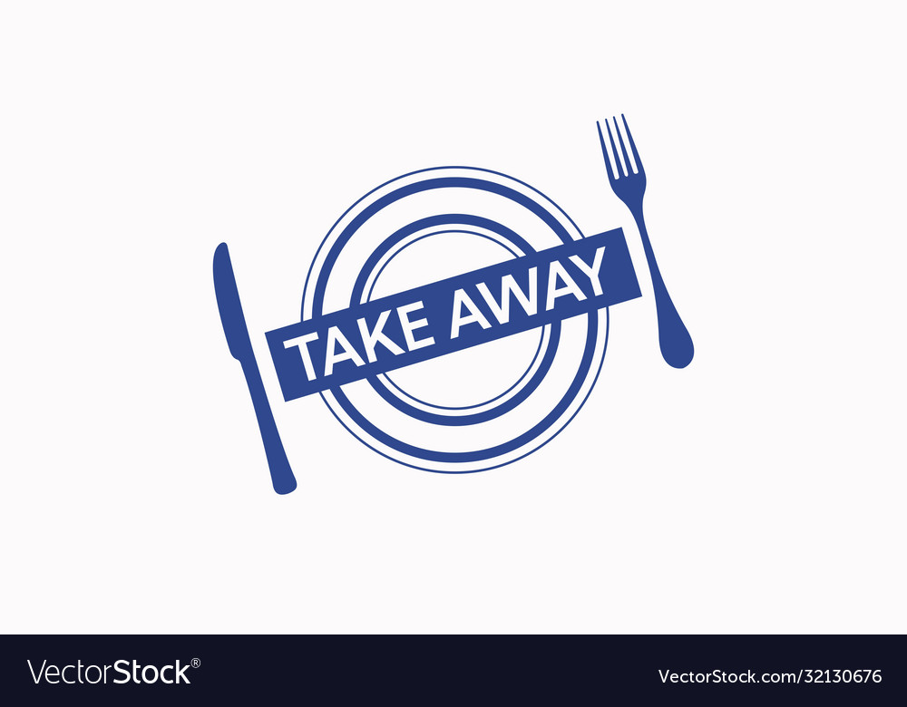 take-away-icon-or-logo-royalty-free-vector-image