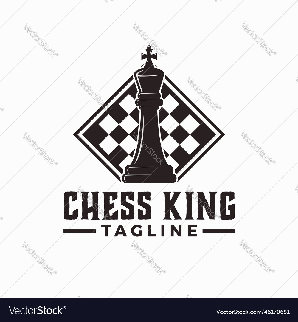 Premium Vector  Chess club vector template. vintage classic badge emblem  board game tournament illustration.