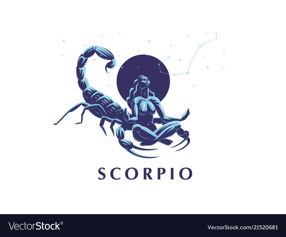 Sign zodiac scorpio Royalty Free Vector Image - VectorStock