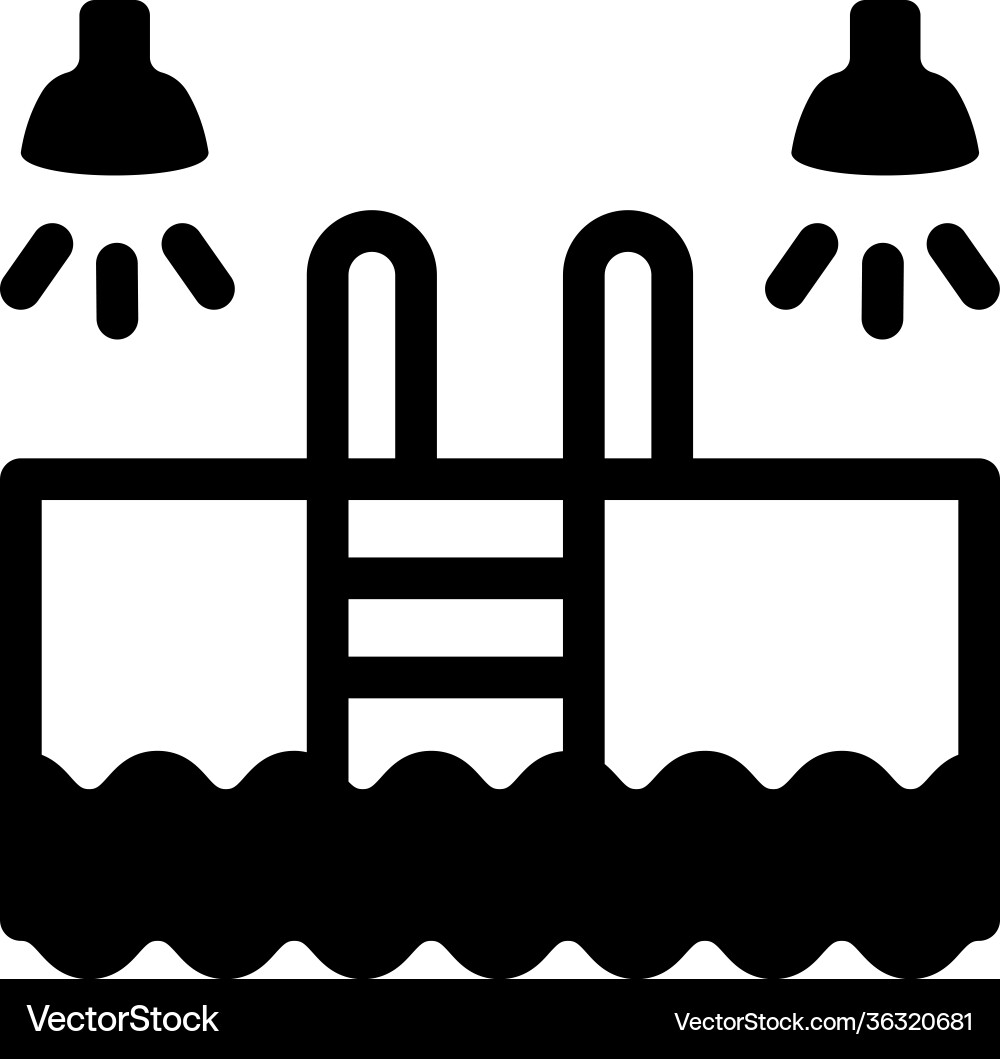 Swimming pool Royalty Free Vector Image - VectorStock