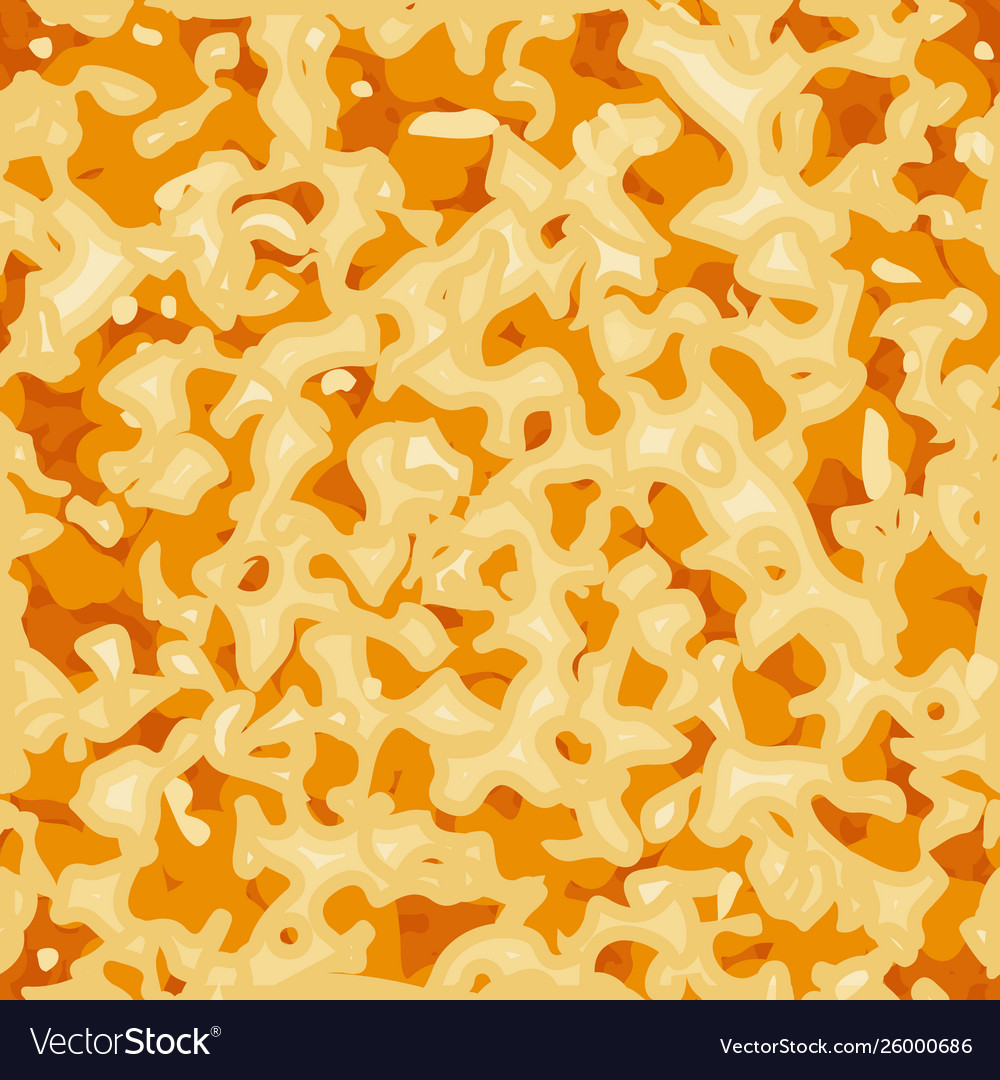 Seamless pattern with texture cheese pizza Vector Image