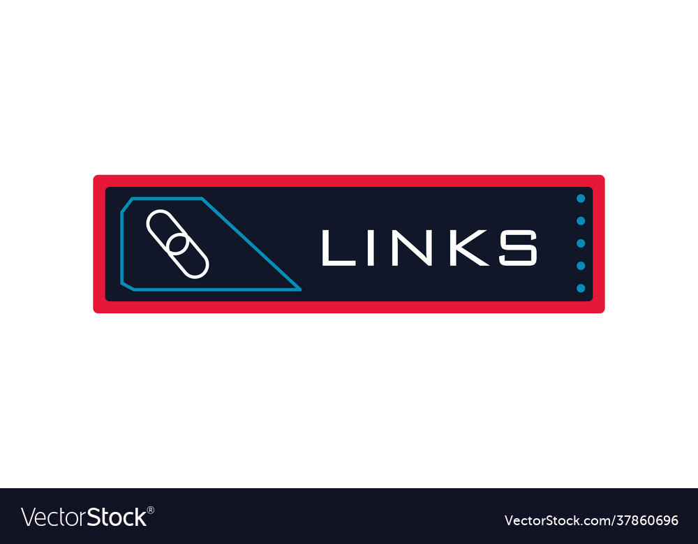 Streaming template links Royalty Free Vector Image Streaming template links Royalty Free Vector Image