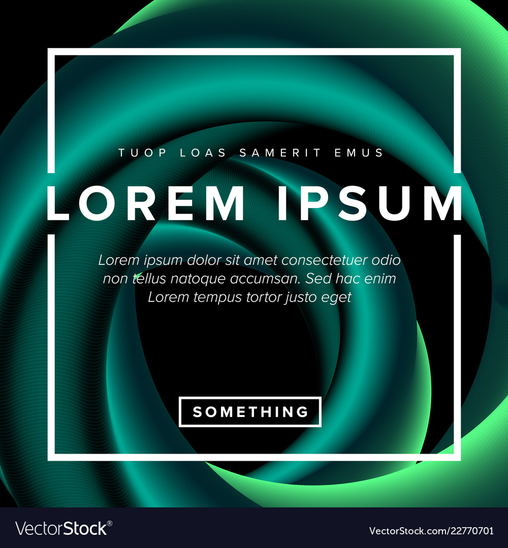 modern art flyer template royalty free vector image