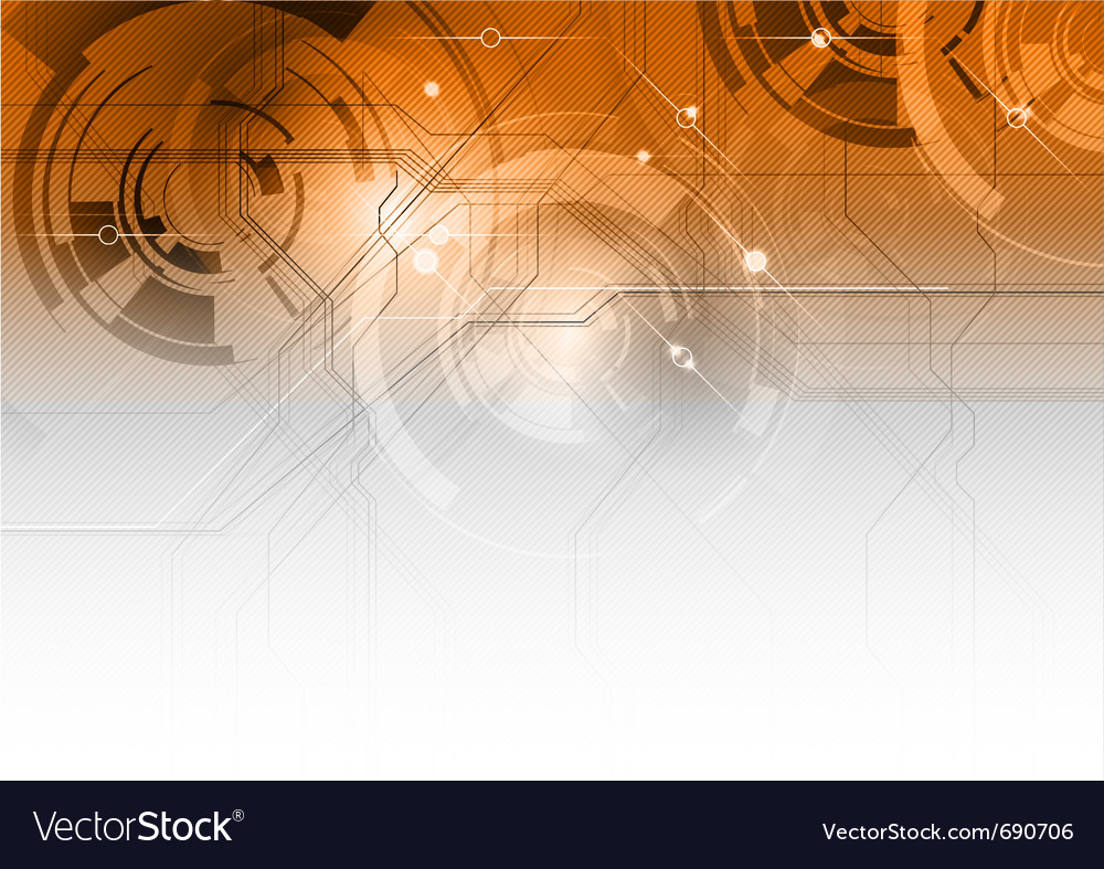 Tech background Royalty Free Vector Image - VectorStock