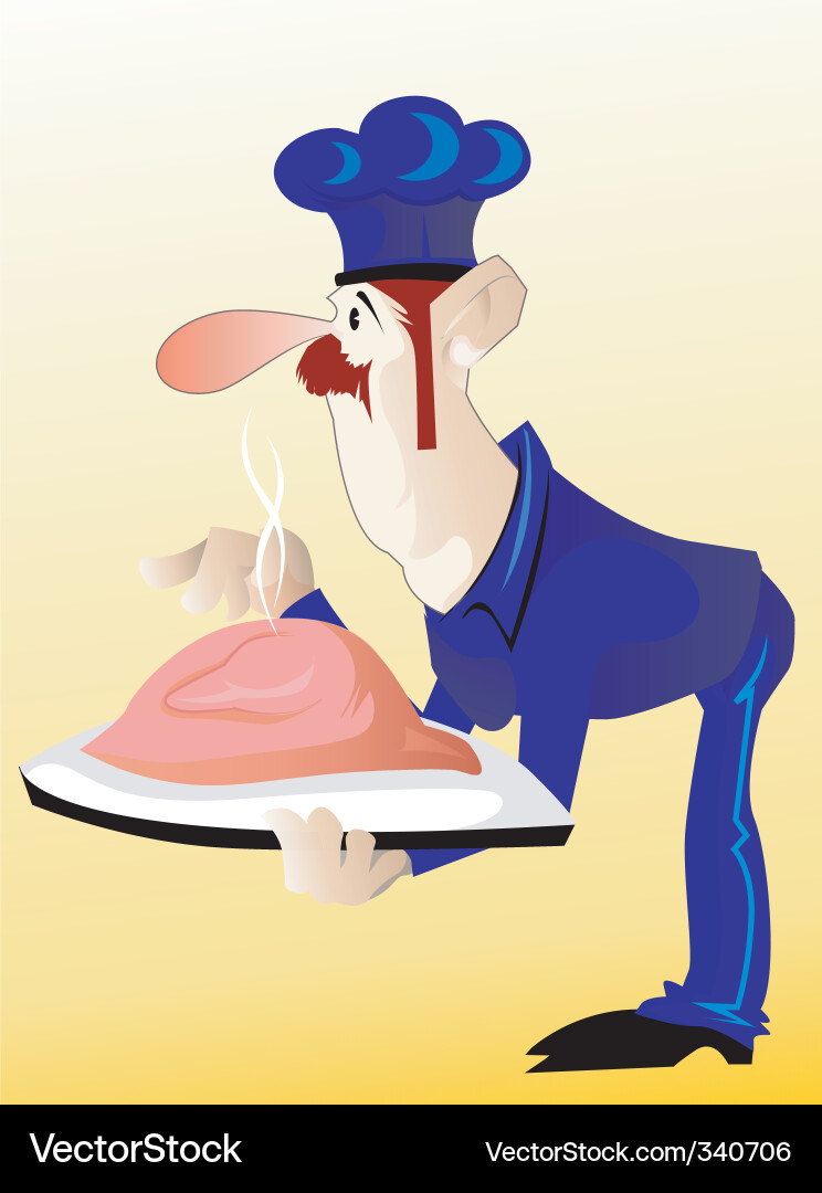 Waiter Royalty Free Vector Image - VectorStock