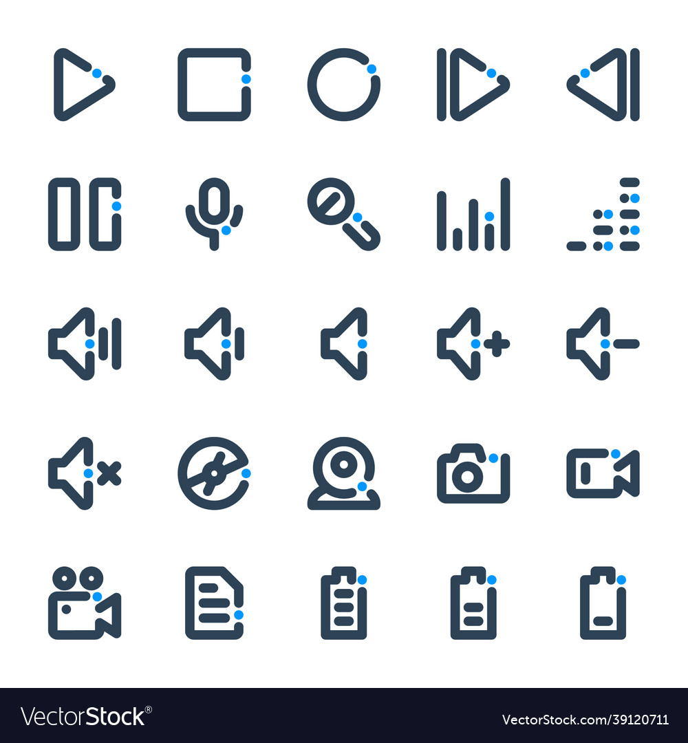 Media Royalty Free Vector Image - VectorStock