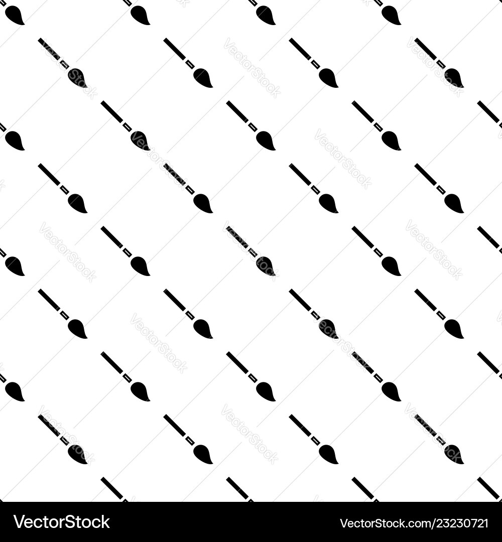 Pencil brush pattern seamless Royalty Free Vector Image