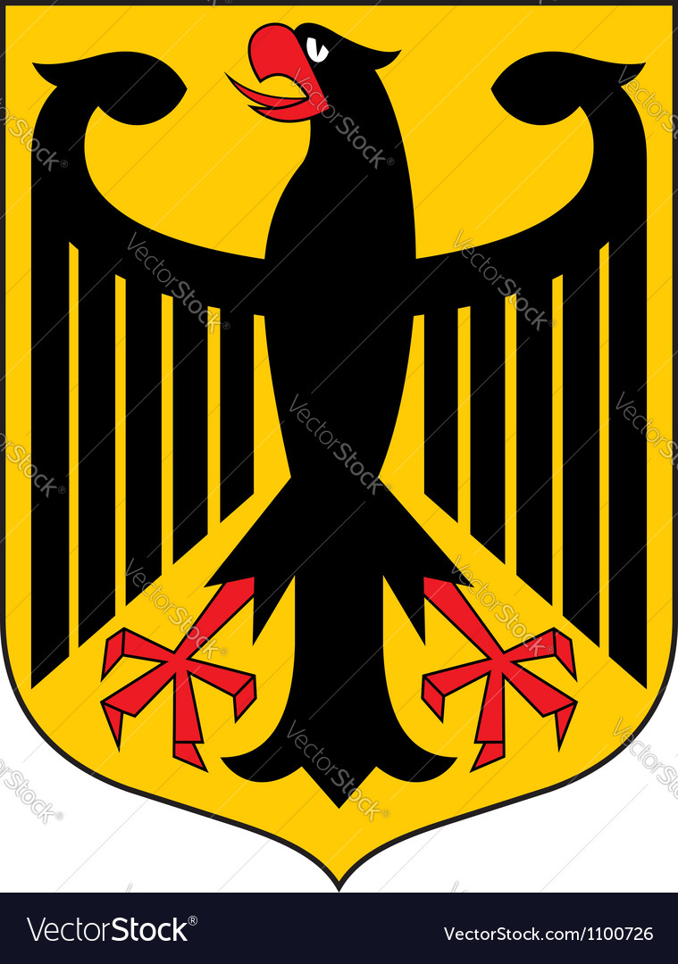 Germany Coat Of Arms Royalty Free Vector Image