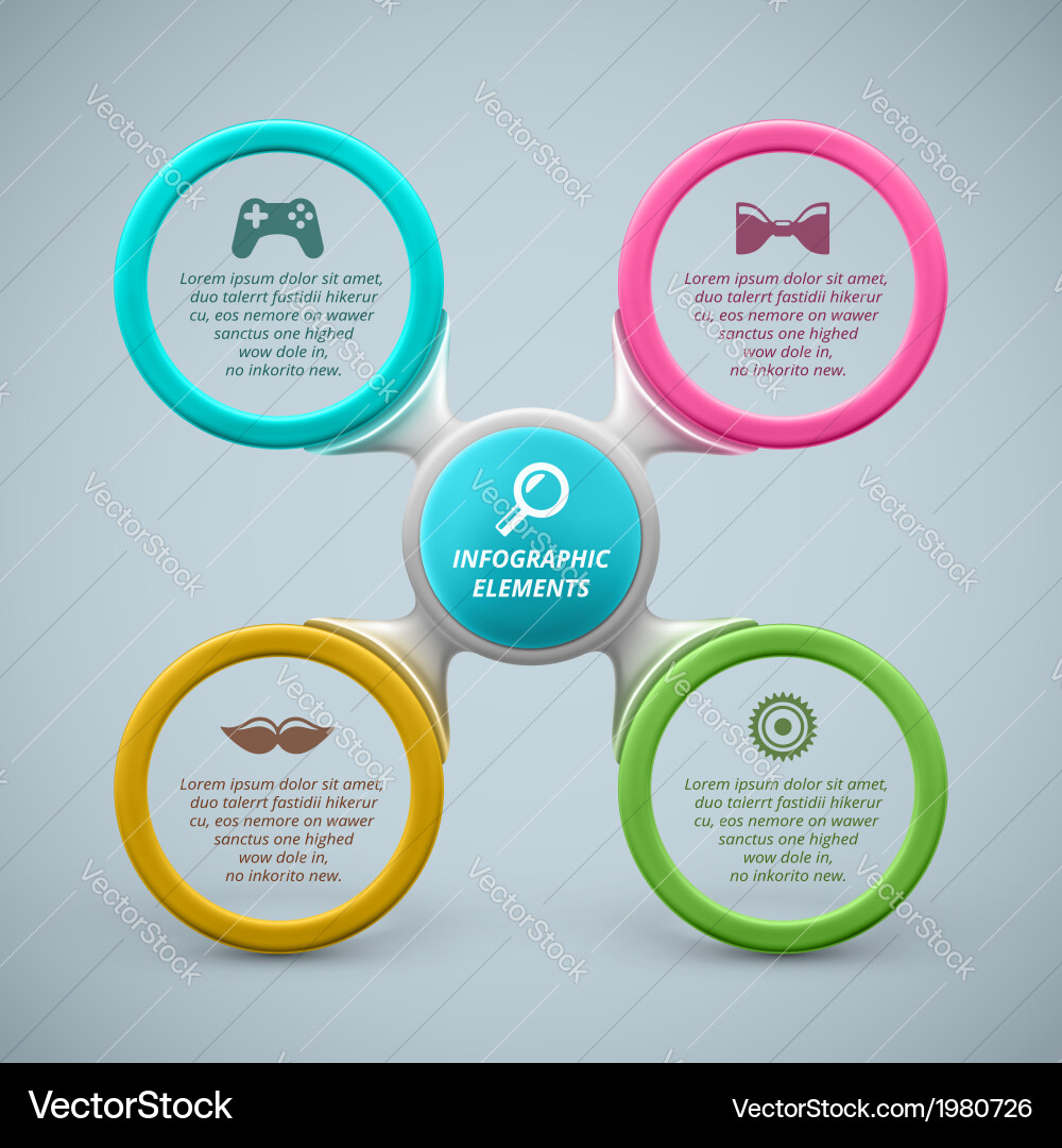 Infographic elements Royalty Free Vector Image