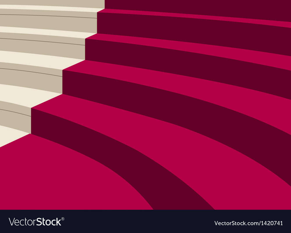 Elegant Staircase Background Royalty Free Vector Image