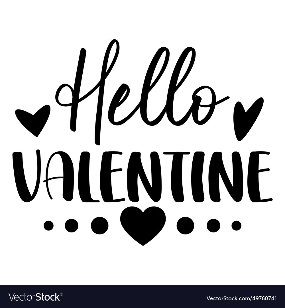 Happy valentines day shirt design print template Vector Image